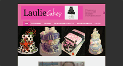 Desktop Screenshot of lauliecakes.com