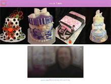 Tablet Screenshot of lauliecakes.com